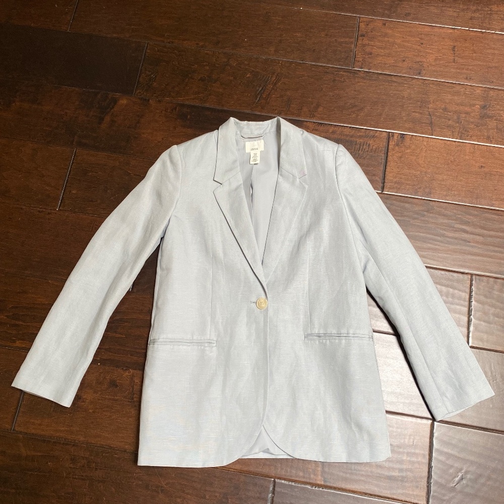 H&M Linen blend blazer